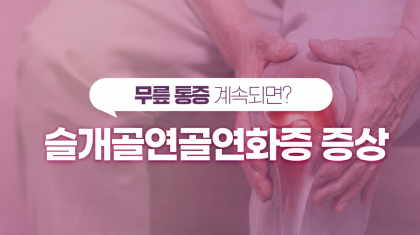 평촌역 정형외과 슬개골연골연화증 증상, 운동 방법은? 이미지